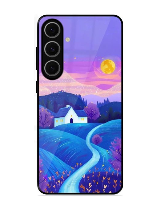 Moonlit Meadow Glossy Soft Edge Case for Samsung Galaxy S24 Fe (5G)