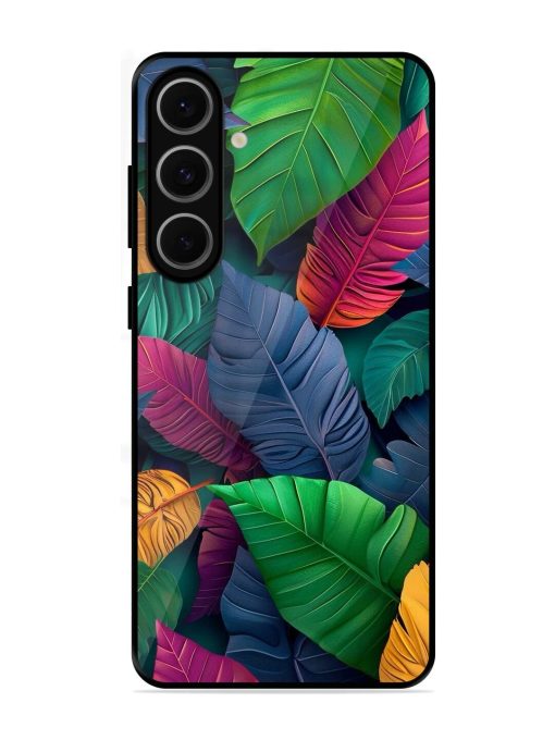 Tropical Tapestry Glossy Soft Edge Case for Samsung Galaxy S24 Fe (5G)
