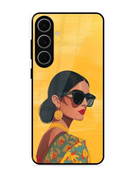 Neon Nightscape Glossy Soft Edge Case for Samsung Galaxy S24 Fe (5G)