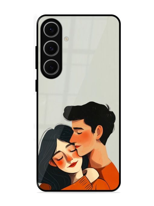 Craft Couples Glossy Soft Edge Case for Samsung Galaxy S24 Fe (5G)