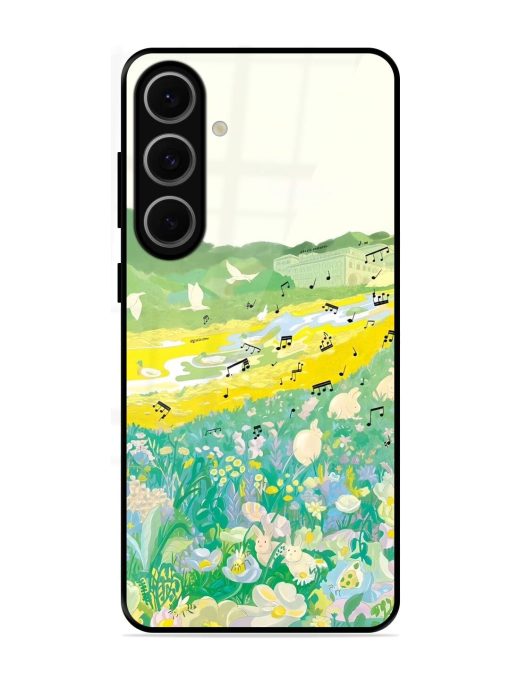 Melody In Bloom Glossy Soft Edge Case for Samsung Galaxy S24 Fe (5G)