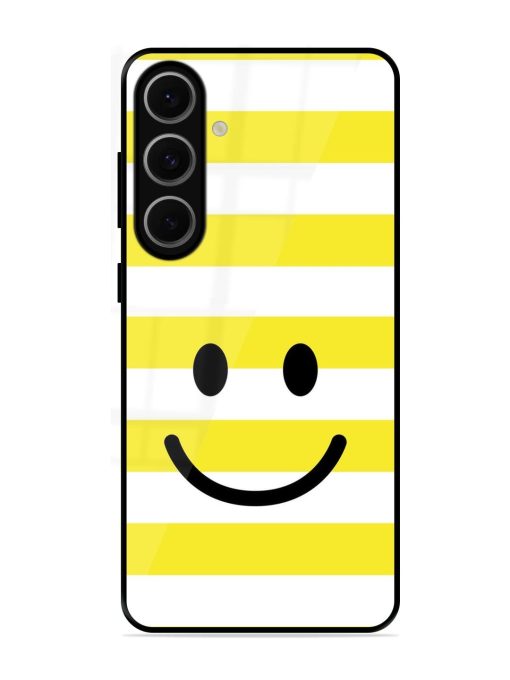 Smiling Stripes Glossy Soft Edge Case for Samsung Galaxy S24 Fe (5G)