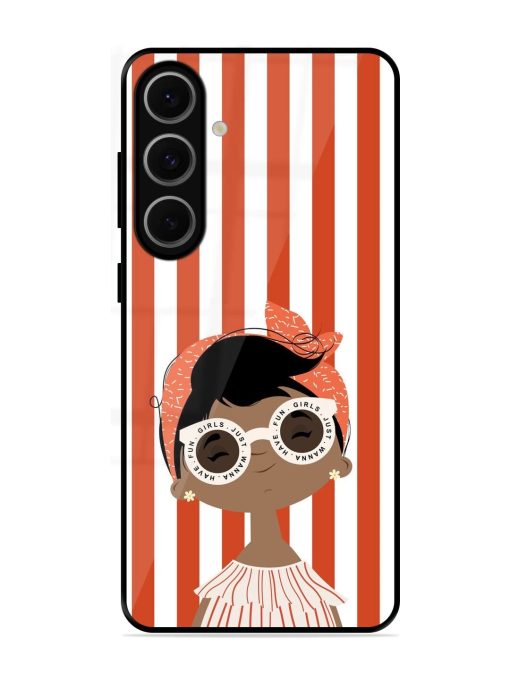 Girls Just Wanna Have Fun Glossy Soft Edge Case for Samsung Galaxy S24 Fe (5G)