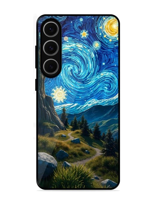 Starry Night In The Shire Glossy Soft Edge Case for Samsung Galaxy S24 Fe (5G)