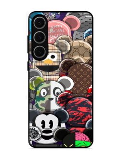 Streetwear Bearbrick Extravaganza Glossy Soft Edge Case for Samsung Galaxy S24 Fe (5G)
