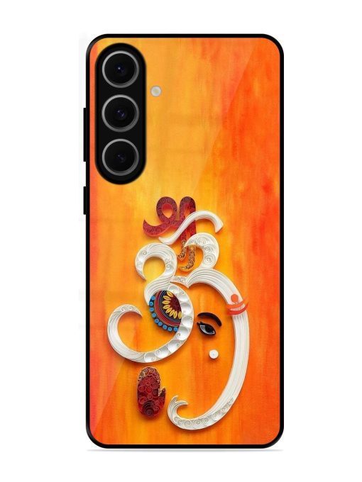 Ganesha In Quilling Art Glossy Soft Edge Case for Samsung Galaxy S24 Fe (5G)