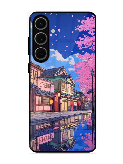 Tranquil Reflections Glossy Soft Edge Case for Samsung Galaxy S24 Fe (5G)