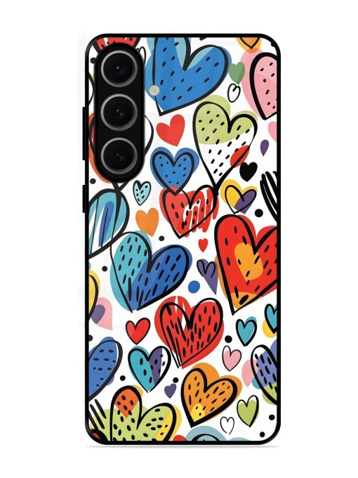 Heartfelt Harmony Glossy Soft Edge Case for Samsung Galaxy S24 Fe (5G)