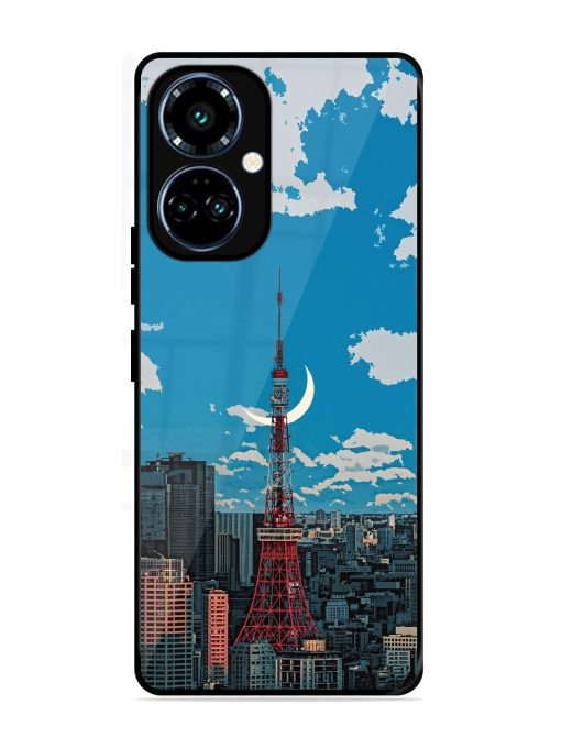Tokyo Twilight Glossy Soft Edge Case for Tecno Camon 19 Pro (5G)
