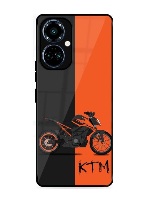 Orange Beast Glossy Soft Edge Case for Tecno Camon 19 Pro (5G) Chachhi