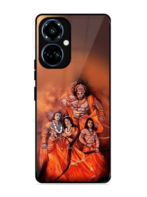 Sita Ram Glossy Soft Edge Case for Tecno Camon 19 Pro (5G)