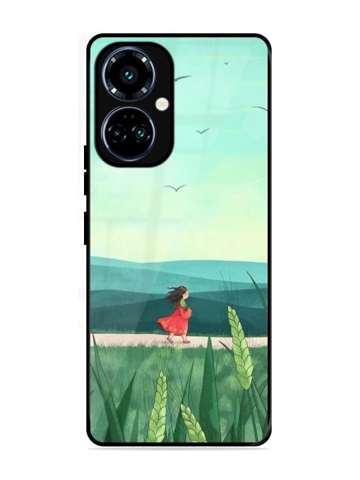 Solitude'S Serenity Glossy Soft Edge Case for Tecno Camon 19 Pro (5G)