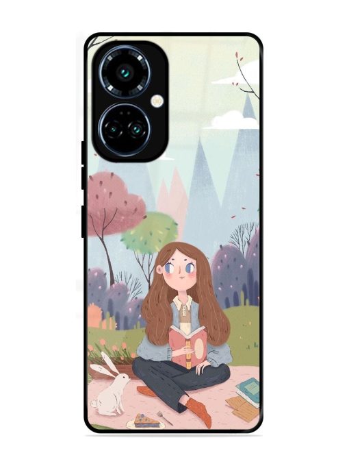 The Bookish Escape Glossy Soft Edge Case for Tecno Camon 19 Pro (5G)