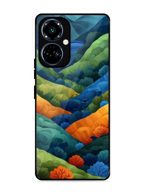 Serene Summits Glossy Soft Edge Case for Tecno Camon 19 Pro (5G)