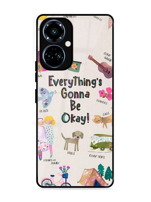 Sunshine And Smiles Glossy Soft Edge Case for Tecno Camon 19 Pro (5G)