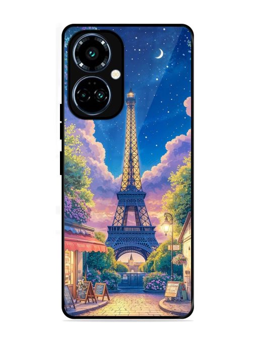 Twilight In Paris Glossy Soft Edge Case for Tecno Camon 19 Pro (5G)