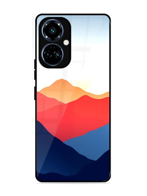 Sunset Peaks Glossy Soft Edge Case for Tecno Camon 19 Pro (5G)