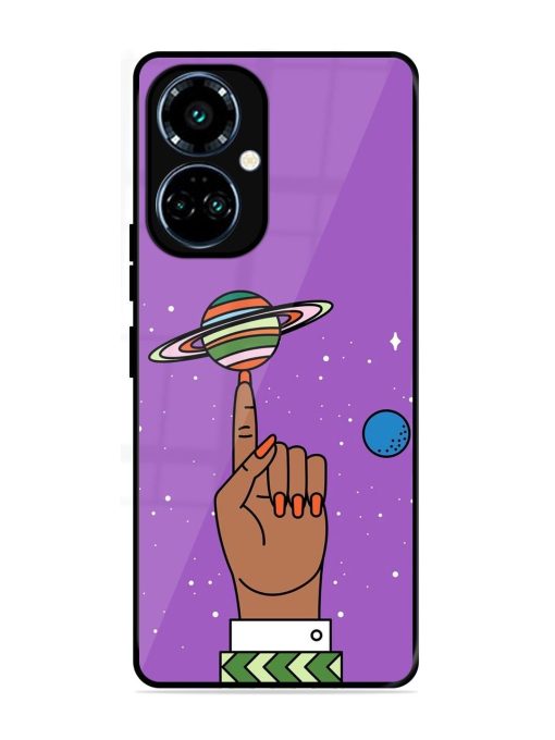 Spinning The Universe Glossy Soft Edge Case for Tecno Camon 19 Pro (5G)