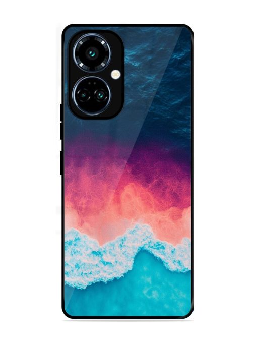 Where The Ocean Meets The Sky Glossy Soft Edge Case for Tecno Camon 19 Pro (5G)