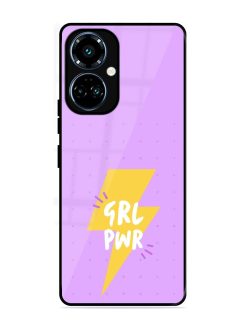 Girl Power Spark Glossy Soft Edge Case for Tecno Camon 19 Pro (5G)