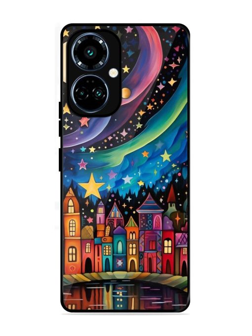 Starlit Village Glossy Soft Edge Case for Tecno Camon 19 Pro (5G)