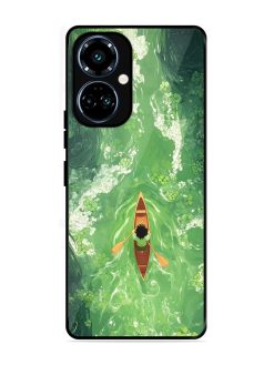 Solitude On The River Glossy Soft Edge Case for Tecno Camon 19 Pro (5G)