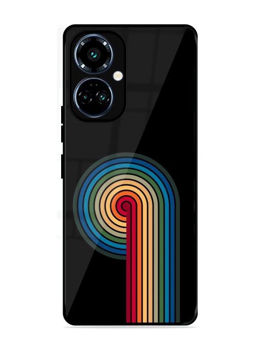 Rainbow Ripple Glossy Soft Edge Case for Tecno Camon 19 Pro (5G)