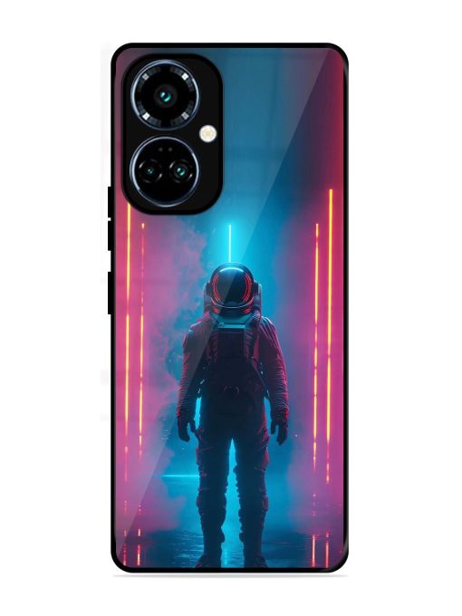 Neon Astronaut Glossy Soft Edge Case for Tecno Camon 19 Pro (5G) Chachhi