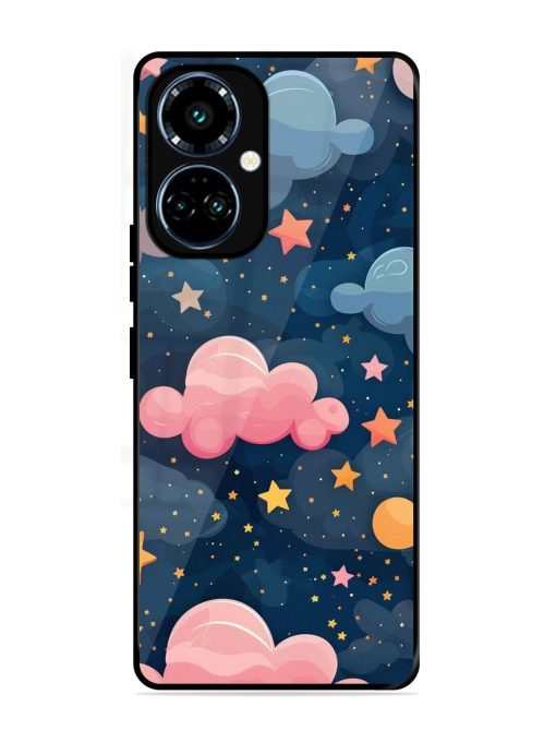 Twinkling Dreams Glossy Soft Edge Case for Tecno Camon 19 Pro (5G)