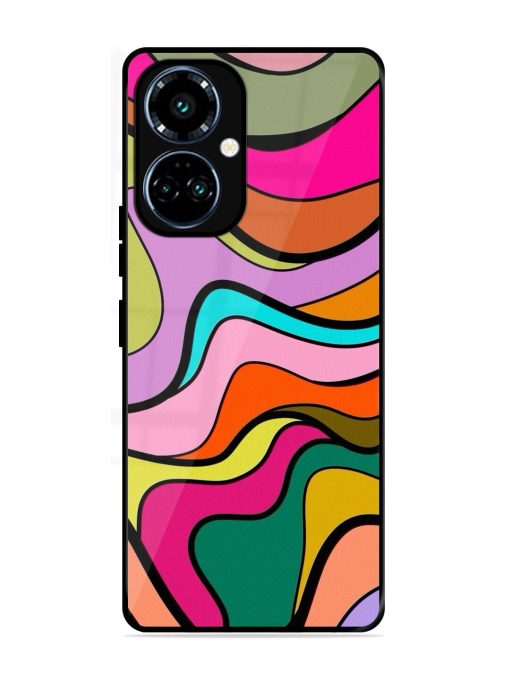 Wavy Wonder Glossy Soft Edge Case for Tecno Camon 19 Pro (5G)