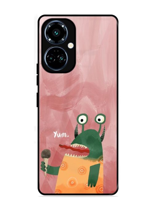 Hungry Monster Glossy Soft Edge Case for Tecno Camon 19 Pro (5G)