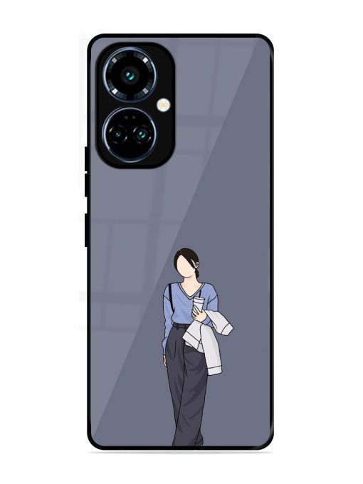 Simple Elegance Glossy Soft Edge Case for Tecno Camon 19 Pro (5G)