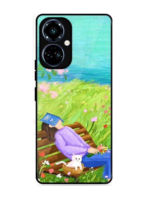 Seat Alone Glossy Soft Edge Case for Tecno Camon 19 Pro (5G)