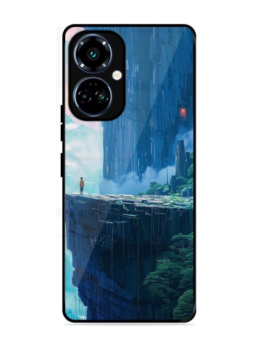 Solitude In The Sky Glossy Soft Edge Case for Tecno Camon 19 Pro (5G)