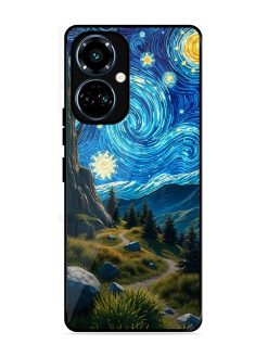 Starry Night In The Shire Glossy Soft Edge Case for Tecno Camon 19 Pro (5G)