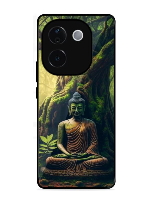 Green Buddha Art Glossy Soft Edge Case for Vivo T3 Pro (5G)