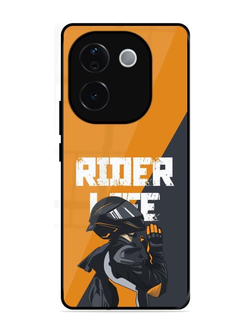 Ride Never Ends Glossy Soft Edge Case for Vivo T3 Pro (5G)