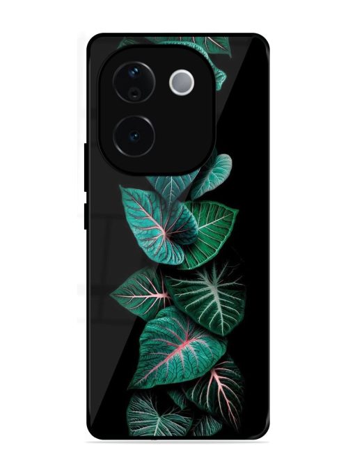 Emerald Elegance Glossy Soft Edge Case for Vivo T3 Pro (5G)