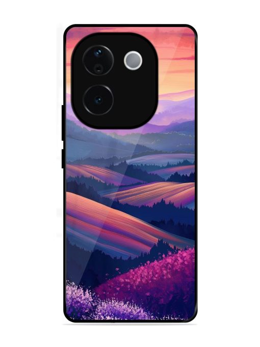 Twilight'S Embrace Glossy Soft Edge Case for Vivo T3 Pro (5G)