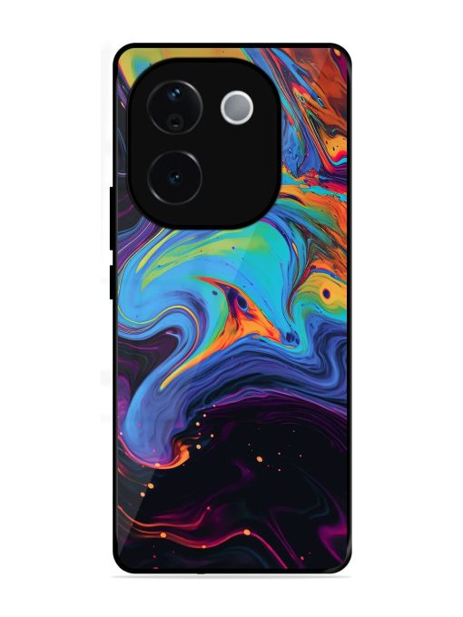 Liquid Dreamscape Glossy Soft Edge Case for Vivo T3 Pro (5G)