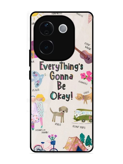 Sunshine And Smiles Glossy Soft Edge Case for Vivo T3 Pro (5G)
