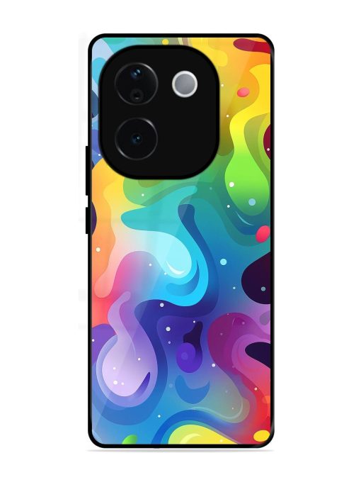 Rainbow River Glossy Soft Edge Case for Vivo T3 Pro (5G)