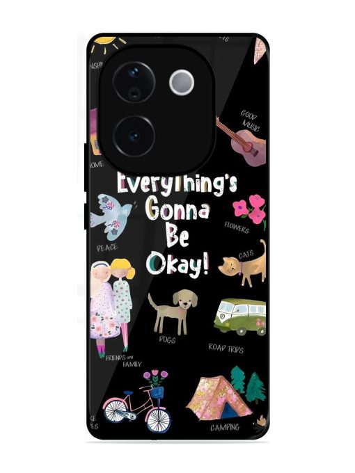 Everything'S Gonna Be Okay Glossy Soft Edge Case for Vivo T3 Pro (5G)