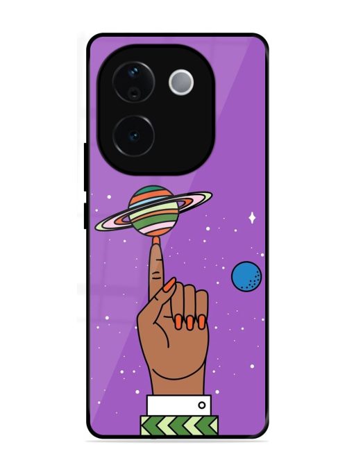 Spinning The Universe Glossy Soft Edge Case for Vivo T3 Pro (5G)
