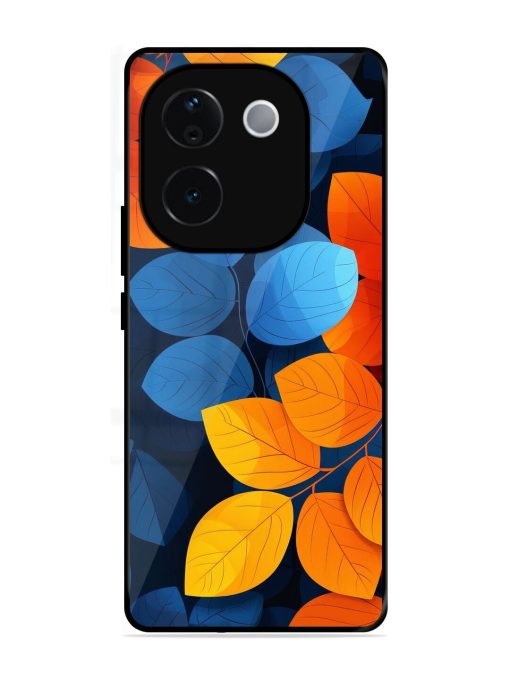 Autumn'S Contrast Glossy Soft Edge Case for Vivo T3 Pro (5G)