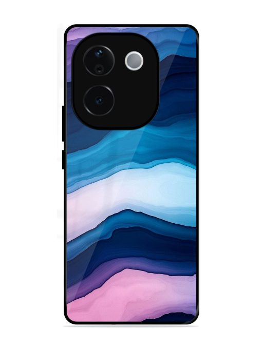 Oceanic Layers Glossy Soft Edge Case for Vivo T3 Pro (5G)