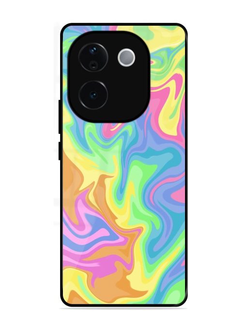 Whimsical Swirl Glossy Soft Edge Case for Vivo T3 Pro (5G)