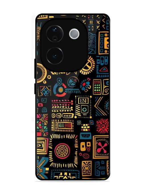 Tribal Tapestry Glossy Soft Edge Case for Vivo T3 Pro (5G)