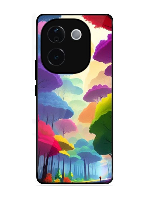 Rainbow Road Glossy Soft Edge Case for Vivo T3 Pro (5G)