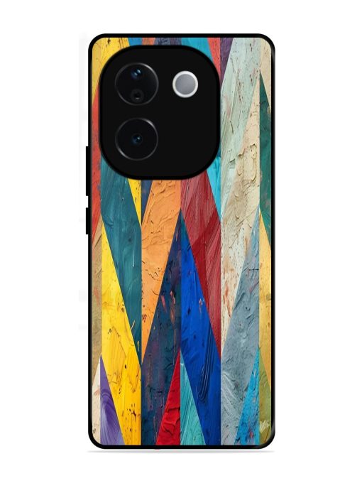 Abstract Tapestry Glossy Soft Edge Case for Vivo T3 Pro (5G)